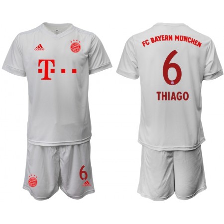 Tenue Bayern Munich Thiago Alcantara 6 Enfant Extérieur 2020-2021 Maillot de Foot